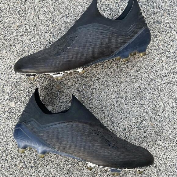 Adidas X 18 + FG Laceless Blackout Prototype Cleats BOOTS US 10 UK 9.5 DB2204